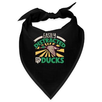 Duck Hunt Duck Hunter Bird Hunting Duck Hunting - Bandana - Schwarz - Vorne