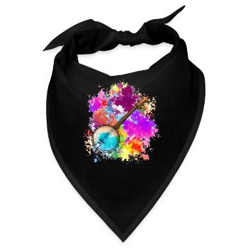 Banjo - Bandana - Schwarz - Vorne