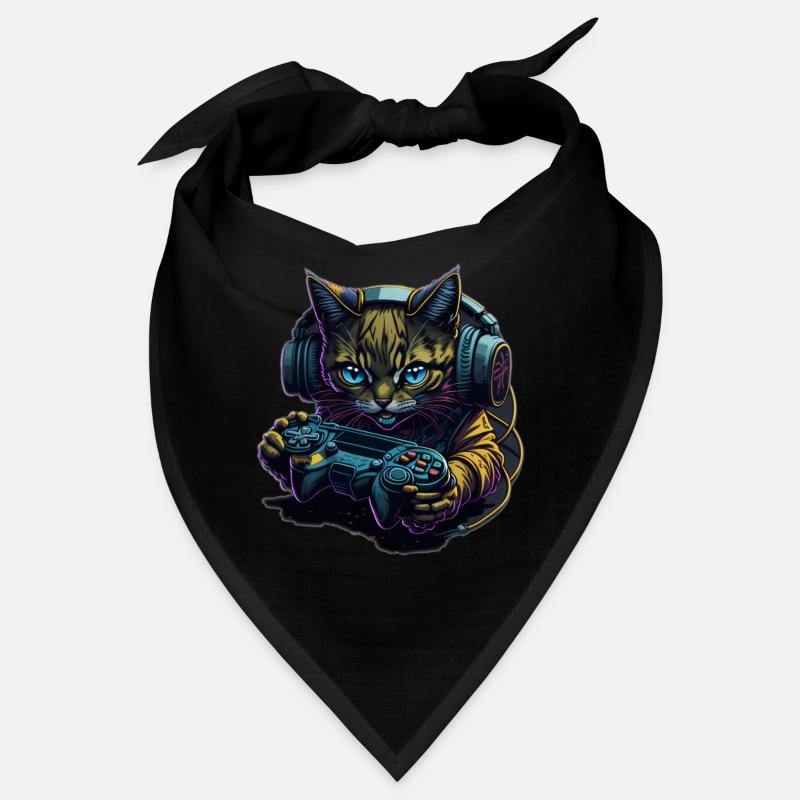 Gaming Katze Bandana