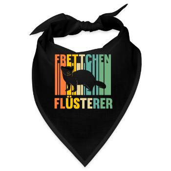 Frettchen Flüsterer - Bandana - Schwarz - Vorne