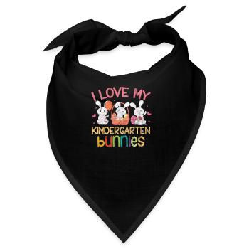 Kindergarten - Bandana - Schwarz - Vorne