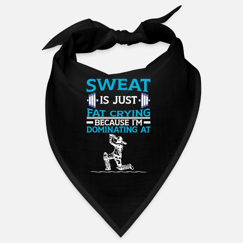 Ich Lebe, Atme Und Schlafe Cricket Bandana