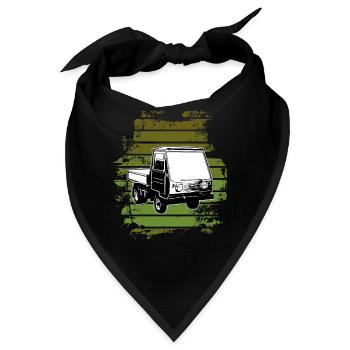 Multicar M25 Multicar Neu Multricar Lastkraftwagen - Bandana - Schwarz - Vorne