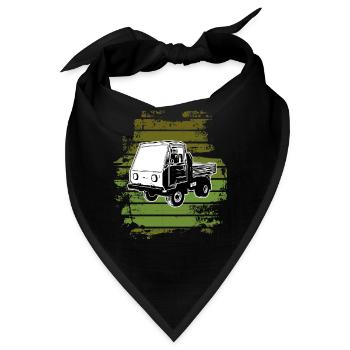 Multicar M25 Multicar Neu Multricar Lastkraftwagen - Bandana - Schwarz - Vorne