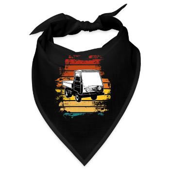 Multicar M25 Multicar Neu Multricar Lastkraftwagen - Bandana - Schwarz - Vorne
