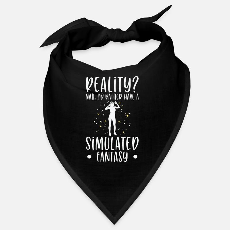 Simulation Fantasy Reality Science Fiction Bandana