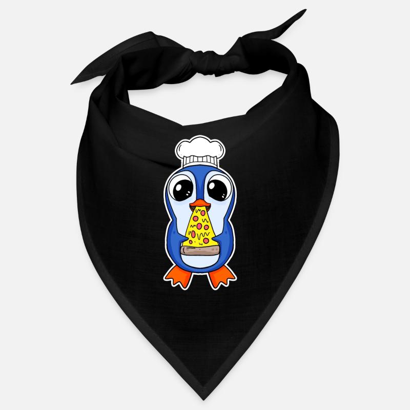 Gourmet Penguin Pizza Bandana