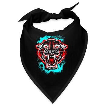 L.Gor Tiger - Bandana - Schwarz - Vorne