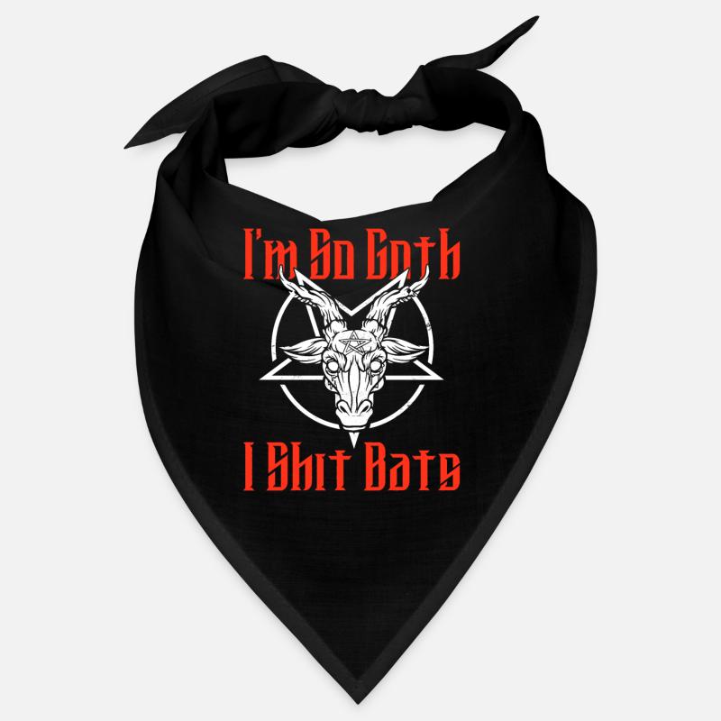 Satan Beelzebub Teufel Gothic Pentagram Mystisch Bandana