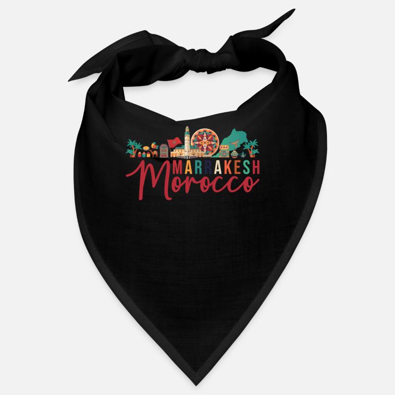 Marakech Morocco Souvenir Bandana