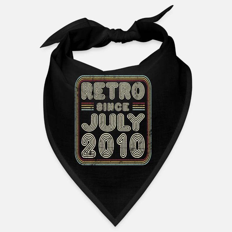 Geburtstag Juli 2010 Retro Geschenk Bandana