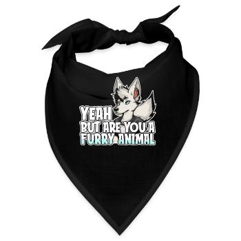 Furry Fandom Fursuits - Bandana - Schwarz - Vorne