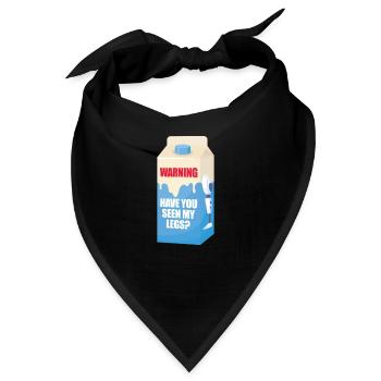 Amputation Amputieren Prothese Geschenk - Bandana - Schwarz - Vorne