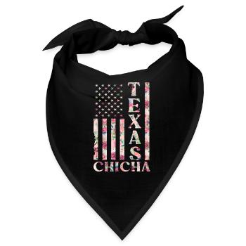 Texas - Bandana - Schwarz - Vorne