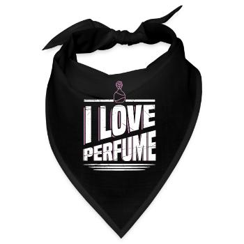 Parfüm Fragrance Perfüm Perfume Parfum Duft - Bandana - Schwarz - Vorne