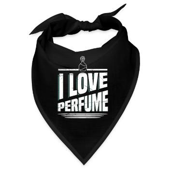 Parfüm Fragrance Perfüm Perfume Parfum Duft - Bandana - Schwarz - Vorne