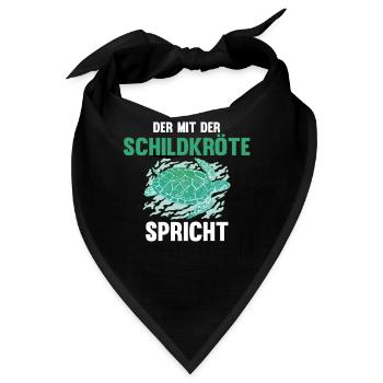 Schildkröte Schildkröten - Bandana - Schwarz - Vorne