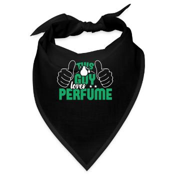 Parfüm Fragrance Perfüm Perfume Parfum Duft - Bandana - Schwarz - Vorne