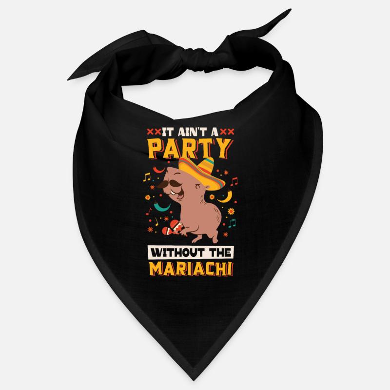 Capybara Mariachi Cinco de Mayo Fiesta Bandana