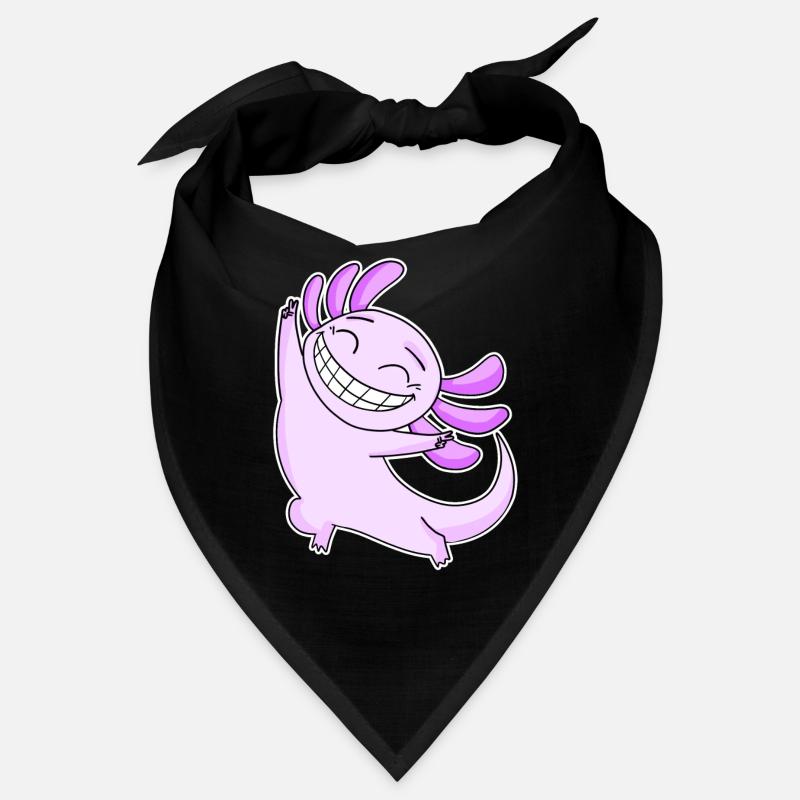 Glücklicher Axolotl Bandana