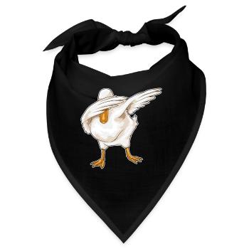 Ente Hip Hop Tanz - Bandana - Schwarz - Vorne