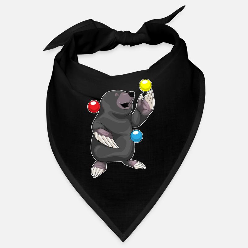 Mole Juggler Juggling Bandana