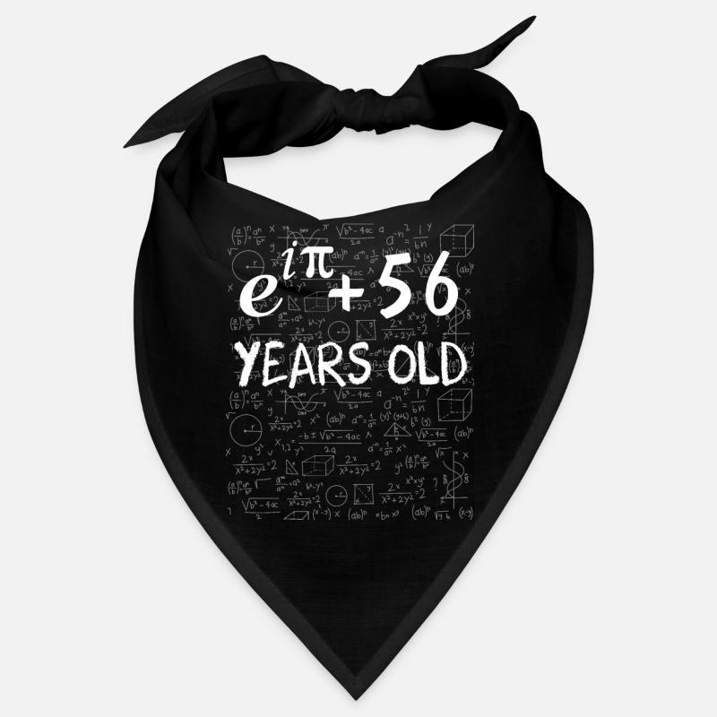 55th birthday 55 years Euler Identity math gift Bandana