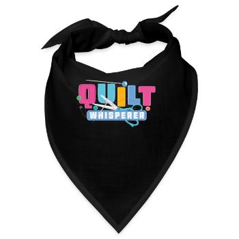 Quilten Quilt Patchwork Quilten Nähen Nähnadel - Bandana - Schwarz - Vorne