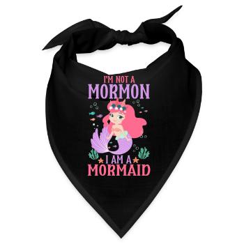 LDS-Missionar - Bandana - Schwarz - Vorne