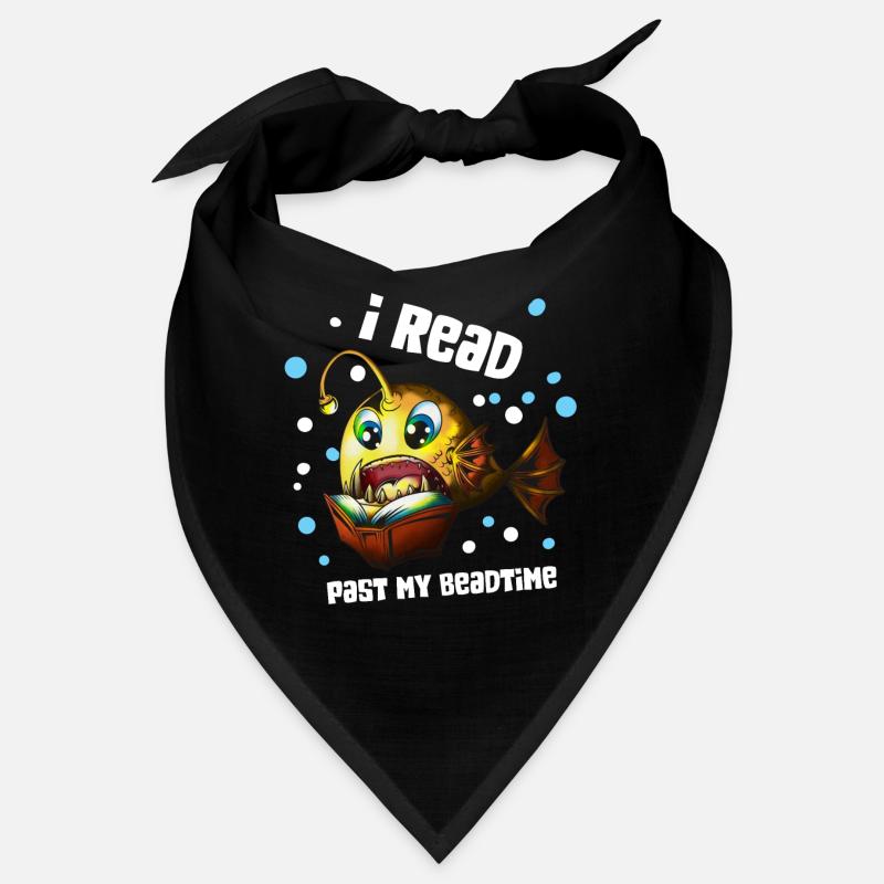 Lecture Poisson d’eau profonde Angel Lampe Lecture au lit Bandana