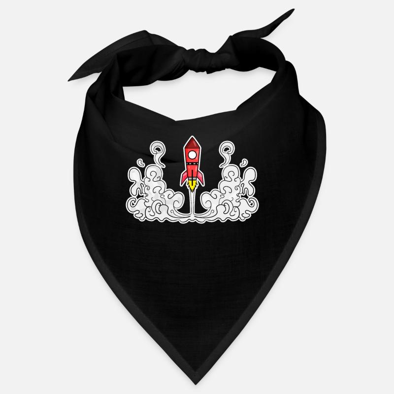 Rakete Raketenstart Start Bandana