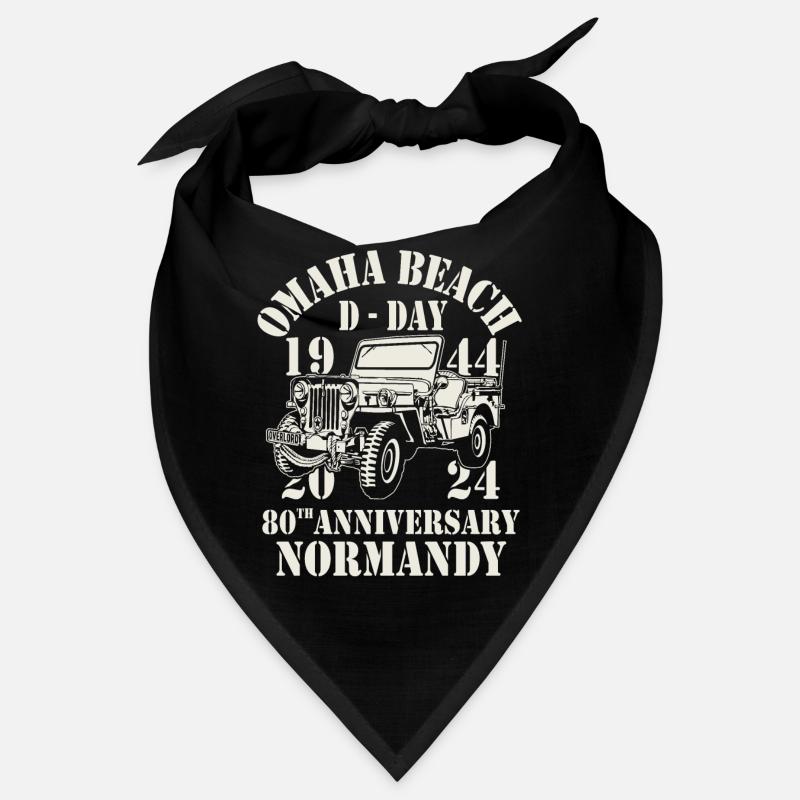 Omaha Beach D-Day 80th Anniversary Normandy Bandana