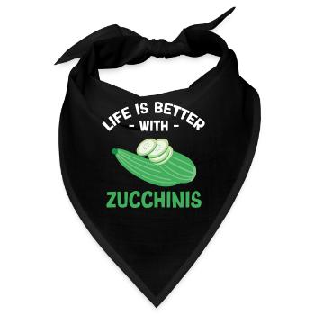 Zucchini - Bandana - Schwarz - Vorne