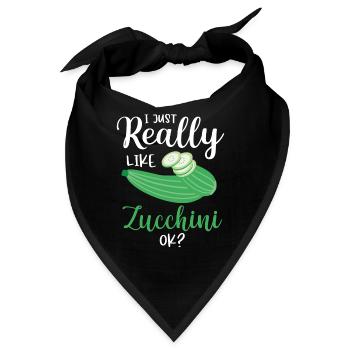 Zucchini - Bandana - Schwarz - Vorne