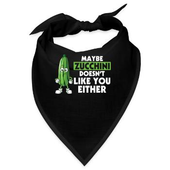 Zucchini - Bandana - Schwarz - Vorne