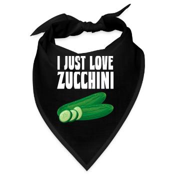 Zucchini - Bandana - Schwarz - Vorne