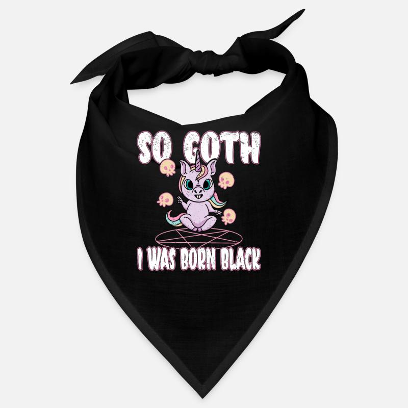 Satan Beelzebub Teufel Gothic Pentagram Mystisch Bandana