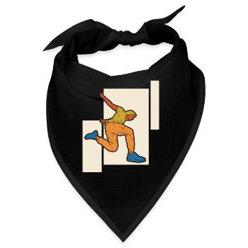 Parkour Graffiti - Bandana - Schwarz - Vorne