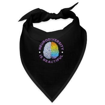 ADHS - Bandana - Schwarz - Vorne