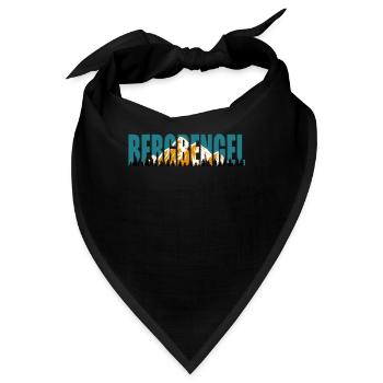 Naturbuschen Bergfan Bergbengel Bergsteiger - Bandana - Schwarz - Vorne