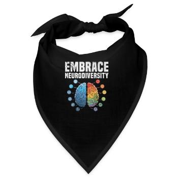 ADHS - Bandana - Schwarz - Vorne