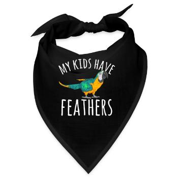 Gelbbrustara Papagei Blue And Yellow Macaw - Bandana - Schwarz - Vorne