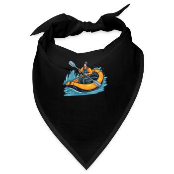 Rafting - Bandana - Schwarz - Vorne