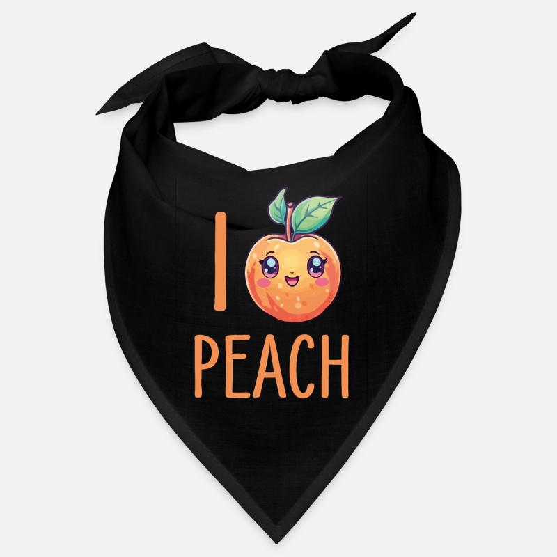 Pfirsich Kawaii Bandana