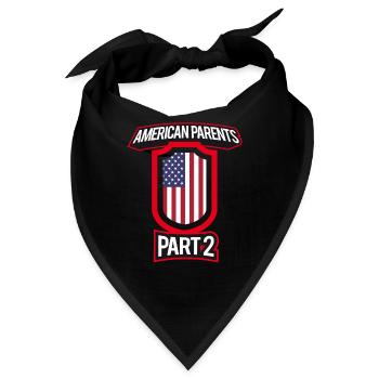 Beste Erziehung Amerikanische Eltern Teil 2 - Bandana - Schwarz - Vorne