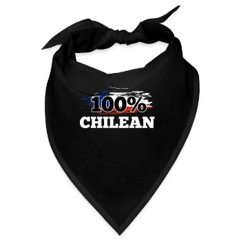Chile - Bandana - Schwarz - Vorne