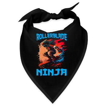 Rollerblade Ninja 6 - Bandana - Schwarz - Vorne