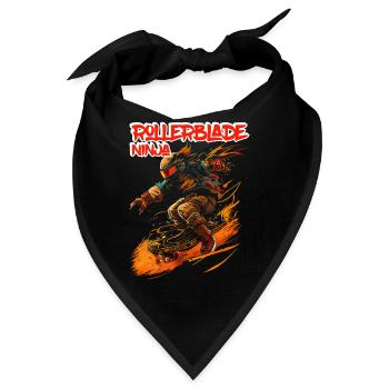 Rollerblade Ninja 5 - Bandana - Schwarz - Vorne