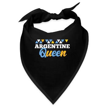 Argentinien - Bandana - Schwarz - Vorne