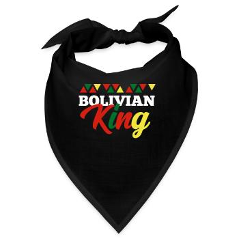 Bolivien - Bandana - Schwarz - Vorne